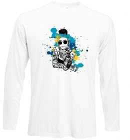 Лонгслів Ukrainian swag girl splash