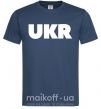 Мужская футболка UKR Темно-синий фото