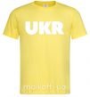 Чоловіча футболка UKR Лимонний фото