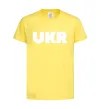 Детская футболка UKR Лимонный фото