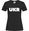 Женская футболка UKR Черный фото