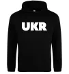 Женская толстовка (худи) UKR Черный Женская толстовка (худи) UKR Черный фото