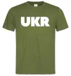 Мужская футболка UKR Оливковый Мужская футболка UKR Оливковый фото