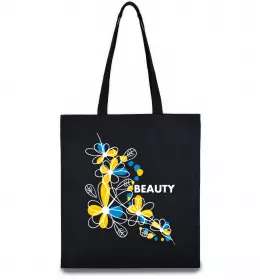 Эко-сумка Ukrainian beauty Черный фото