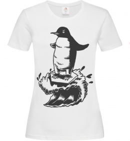 Женская футболка Пінгвін на розтанувшій крижині