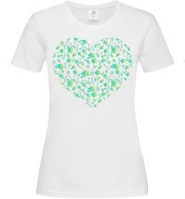 Жіноча футболка Патріотичне серце