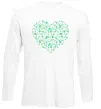 Лонгслив Патріотичне серце Белый Лонгслив Патріотичне серце Белый фото