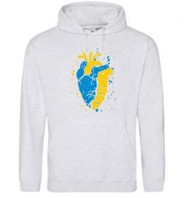 Чоловіча толстовка (худі) Серце українця Чоловіча толстовка (худі) Серце українця