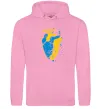 Женская толстовка (худи) Серце українця Розовый фото