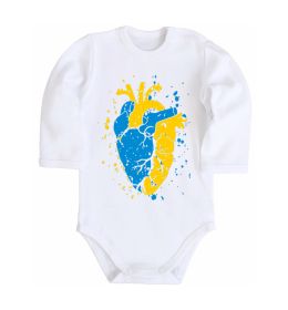 Детский боди Серце українця