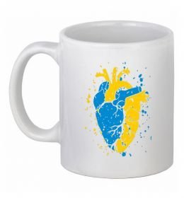 Чашка керамічна Серце українця Чашка керамічна Серце українця