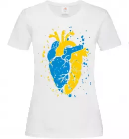 Женская футболка LOVE PEACE Голубой фото