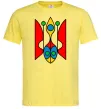 Чоловіча футболка Тризуб модернізований Лимонний Чоловіча футболка Тризуб модернізований Лимонний фото