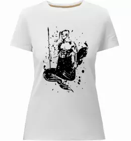 Женская премиум футболка