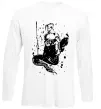 Лонгслив Козак black splash Белый Лонгслив Козак black splash Белый фото