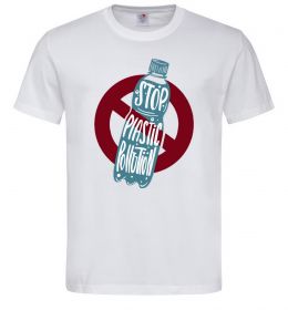 Чоловіча футболка Зупинити забруднення пластиком