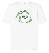 Футболка Оверсайз ECO краска Білий фото