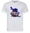 Чоловіча футболка Be plastic free Білий фото