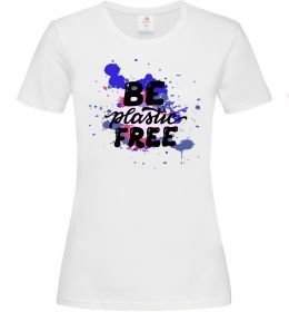 Жіноча футболка Be plastic free