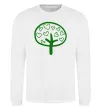Світшот Green tree heart Білий фото