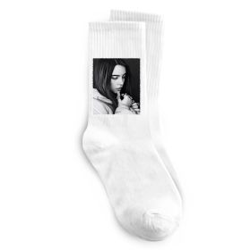 Шкарпетки Billie Eilish bw