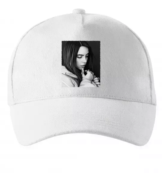 Кепка Billie Eilish bw Белый фото
