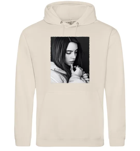 Мужская толстовка (худи) Billie Eilish bw Таш фото
