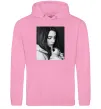 Жіноча толстовка (худі) Billie Eilish bw Рожевий Жіноча толстовка (худі) Billie Eilish bw Рожевий фото