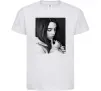 Детская футболка Billie Eilish bw Белый Детская футболка Billie Eilish bw Белый фото