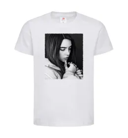 Детская футболка Green Billie Eilish Черный фото