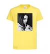 Дитяча футболка Billie Eilish bw Лимонний фото