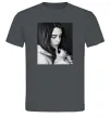 Мужская футболка Billie Eilish bw Графит фото