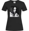 Жіноча футболка Billie Eilish bw Чорний фото