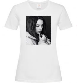 Жіноча футболка Billie Eilish bw