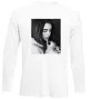 Лонгслив Billie Eilish bw Белый Лонгслив Billie Eilish bw Белый фото
