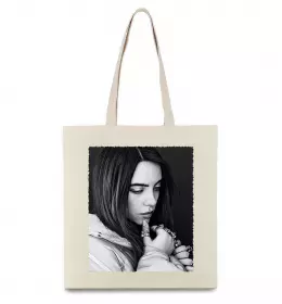 Эко-сумка Green Billie Eilish Черный фото