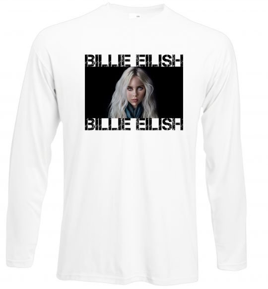 Реглан Billie Eilish promo Білий фото