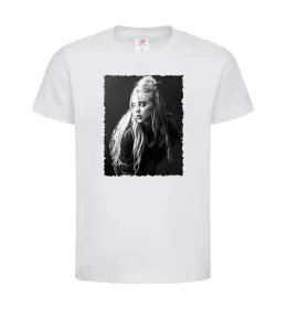 Детская футболка Green Billie Eilish Черный фото