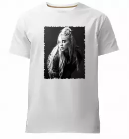 Мужская премиум футболка Hit me hard and soft Черный фото