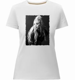 Женская премиум футболка Billie Eilish