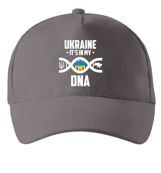 Кепка Ukraine it's my DNA Серый фото