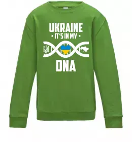 Детский Свитшот UKR Черный фото