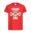 Детская футболка Ukraine it's my DNA Красный фото
