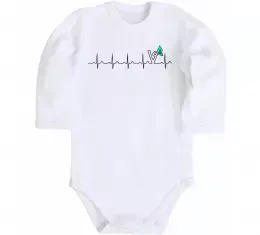 Детский боди Find the fish Белый фото