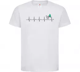 Детская футболка Find the fish Белый фото