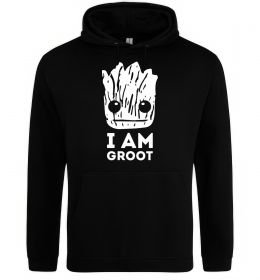 Мужская толстовка (худи) I'm Groot wh