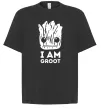 Футболка Оверсайз I'm Groot wh Чорний фото