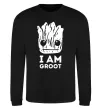 Свитшот I'm Groot wh Черный фото