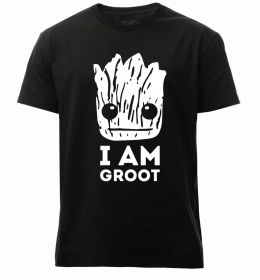 Чоловіча преміум футболка I'm Groot wh