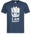 Чоловіча футболка I'm Groot wh Темно-синій фото